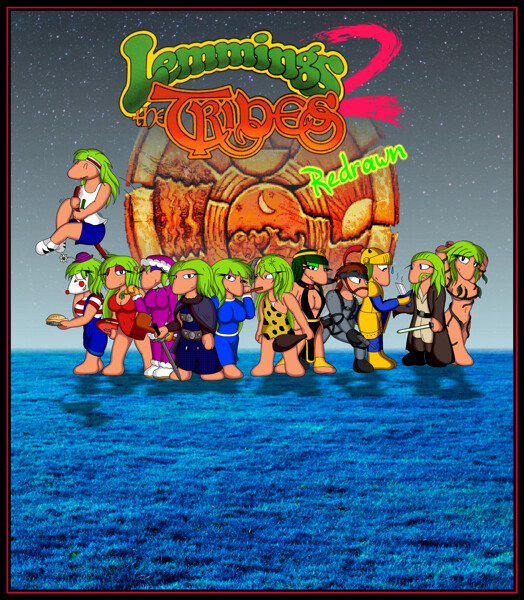 Lemmings 2: The Tribes (Genesis) - The Cover Project