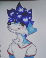 Portrait of the bloo dood