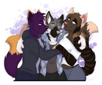 Group hug.
