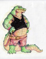 A Croco Man