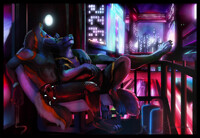 High Above Neon Streets