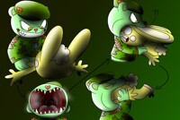 [HTF] [Vore] Fliqpy ate Cuddles Pt 1