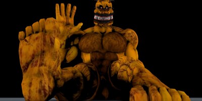 nightmare, nightmare fredbear and child by moguior -- Fur Affinity