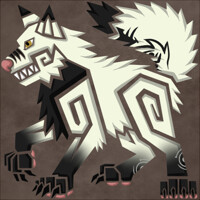 Stylized Monster Hunter Inspired Icon - Dawex