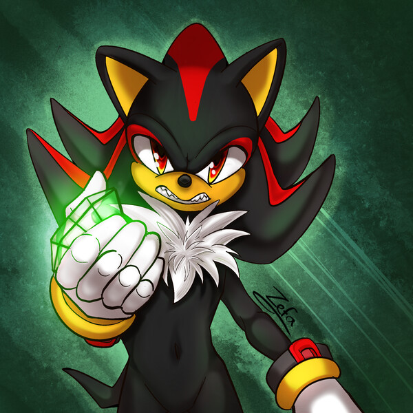 Shadow the hedgehog fanart by UndeadX -- Fur Affinity [dot] net