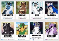 ID Badge Commissions VIII