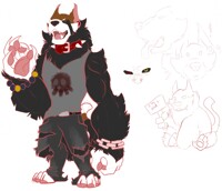 By a different face,