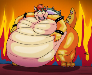 HIJOKE 🐉 on X: I fattened up movie Bowser