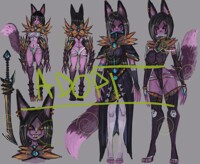 Demon power fox ADOPT