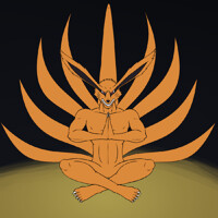 Power of the Nine Tails (flat sfw)
