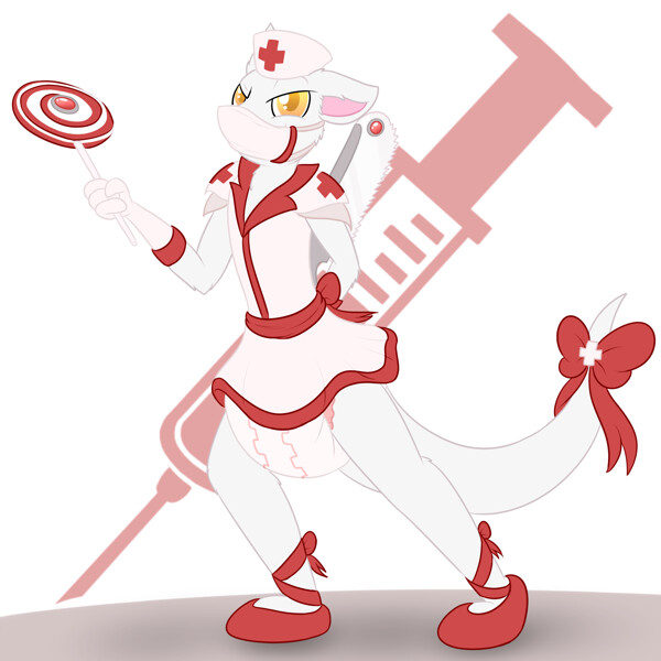 Magical Girl Candy Nurse Edition Commission By Plinkie Poi Fur