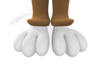 Yakko Warner Feet Close Up 3D