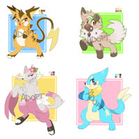 Flat Rate PokeAdopts Set 1 [CLOSED]
