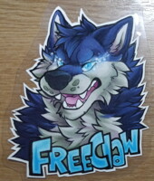 FreeClaw Werewolf Badge