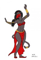 Belly Dancer Mirage colors by The-stooge