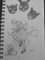 Haru from Beastars being bullied