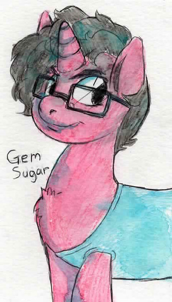 Gem Sugar, Rebecca Sugar ponysona/ponification by