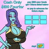 Cash Only $100 Fourfor