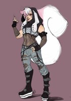 Commission - Mint outfit design