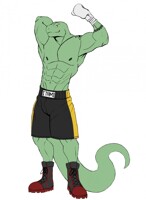 Victory pose