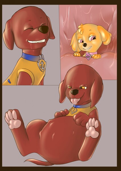 Paw Patrol - Zuma x Marshall by Rex100 -- Fur Affinity [dot] net