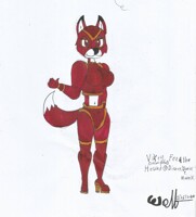 Circus Arctobat Vixey! (My Artstyle)