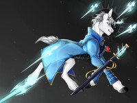 Vergil ponyfication (DMC3) by ZloiSobaken -- Fur Affinity [dot] net