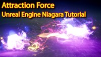 Unreal Engine Niagara Tutorial | Attraction Force