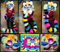 FennéCrafts - Rainbow Tiger Mini Partial (2020) SOLD!