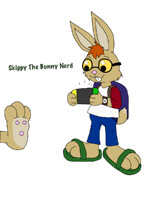 Skippy the Nerdy Bunny