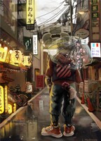 Coming back from Harujuku