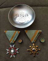 My Medals and Silver Sake Cup