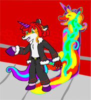 carnival beastiary: rainbow shadow