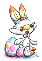 Inflatable Easter Scorbunny
