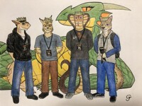 Dragon boobs and the boys