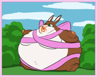 Sheila Eats too many Peanut Butter Buns