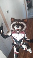 Rocket Raccoon Fursuit Cosplay