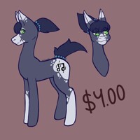 $4.00USD Pony Adopt#2 - OPEN
