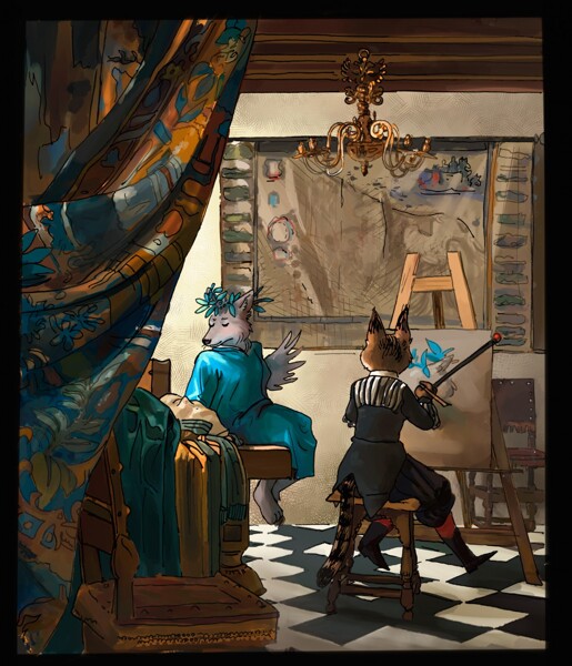 The art of painting by BGIBLE -- Fur Affinity [dot] net The art of painting by BGIBLE