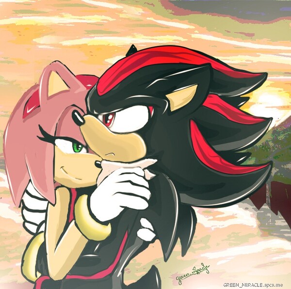 Shadow Amy after the wedding by ayamepso -- Fur Affinity [dot] net