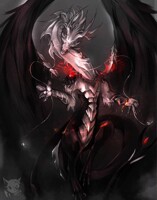 Flamenta, the Demonic Dragon by oSpyx -- Fur Affinity [dot] net