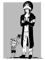 Law and Chopper hat switch