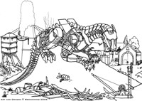 Victorian steam dragon