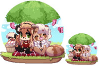 Red and Birch YCH example!