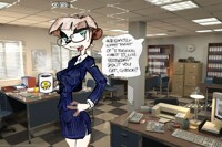 Zelda Eisenlemur... AT WORK!!!