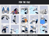 Fish Folf telegram Stickers