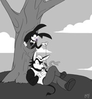 Sleeping Prank No. 263: No smoking!