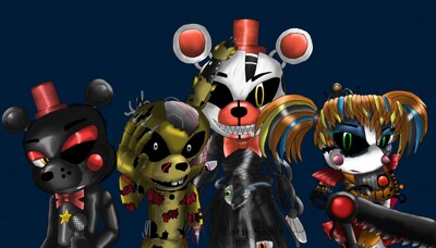 FNAF Animatronics 6 by Jack-hedgehog -- Fur Affinity [dot] net