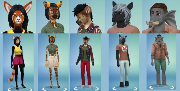 Sims 4 Exotic Animals Skin Overlay Mod Download Li By Crow Faced Wolf Fur Affinity Dot Net