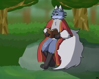 A good book and a nice rock